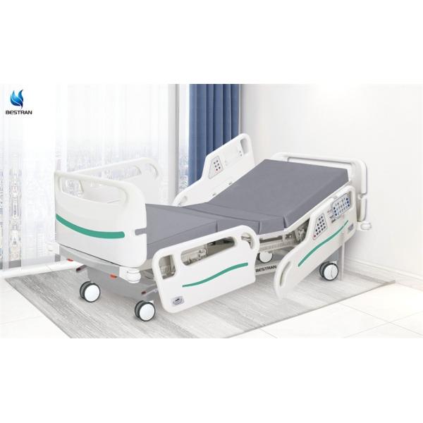 Buy Backup Battery Electric Hospital Bed adjustable With Built In Electronics On Side Rail at wholesale prices