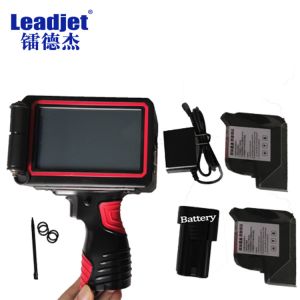 ISO Handheld Inkjet Batch Coding Machine 1.2mm 12.7mm Printing Height