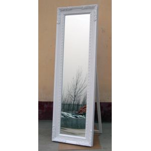 China white wooden classical dressing mirror 45X170cm on sale