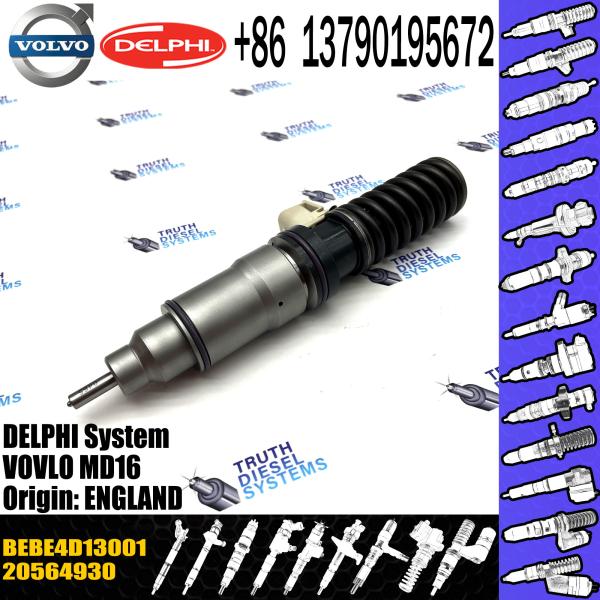 New Diesel Fuel Injector 20564930 for VOL BEBE4D13001 20564930 E3.18 4Pins MD16 engine with good quality