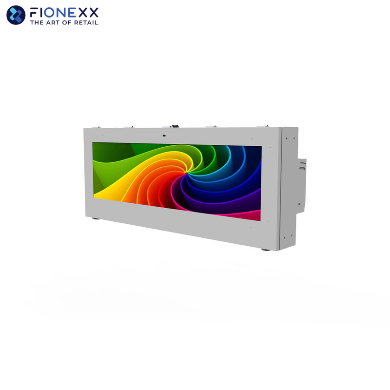 Hanging Style Bus Stop Digital Signage Single Sided Weather Resistance