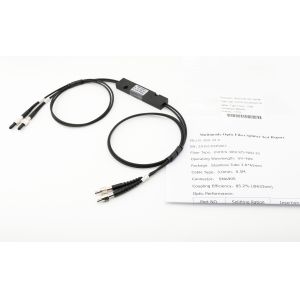 1x2 2x2 FBT Optical Coupler Splitter SMA905 Large Core Connectors 100/200/300um