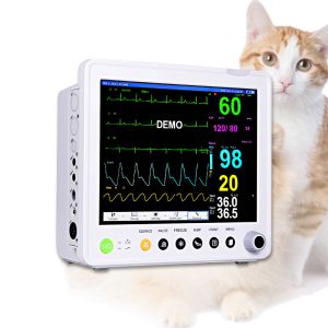 China Multi Parameter Animals Veterinary Monitoring Equipment Vet Hospital Critical Care on sale