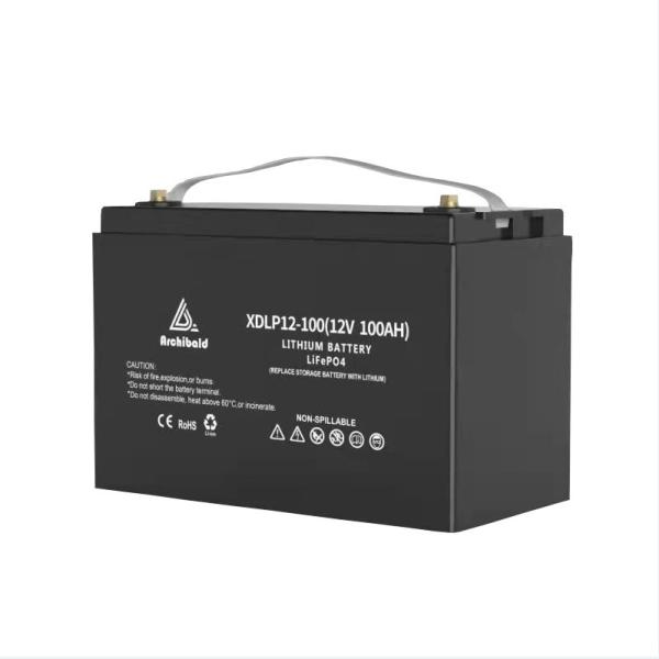 Buy 12vdc Car Starter Lifepo4 100ah Lithium Battery 5 Years Warranty at wholesale prices