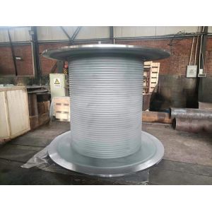 Steel Rope Cable Winch Drum Variable Speed Capability For Heavy Duty Application