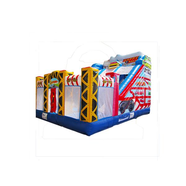 Buy Children Fun Park Inflatable Bounce House With Large Slide at wholesale prices