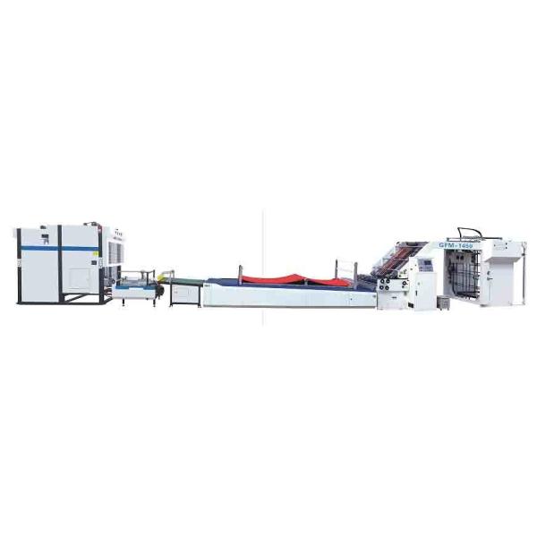 Buy High Speed Automatic Intelligent 1700mm Litho Lamination Machine With Laminator Pallet Stacker at wholesale prices