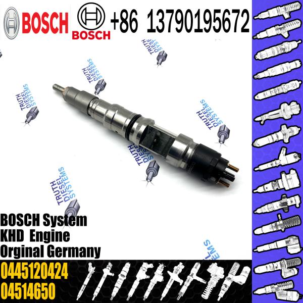 Diesel fuel Injector assembly common rail injector 0445120424 for diesel engine