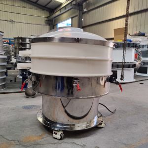 Plastic Vertical Vibration Sieve Machine For Separation Screening