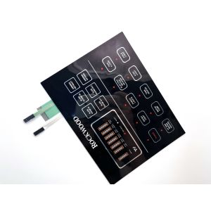 Industrial Polyester Tactile Button Switch With Flex Adhesive Layer