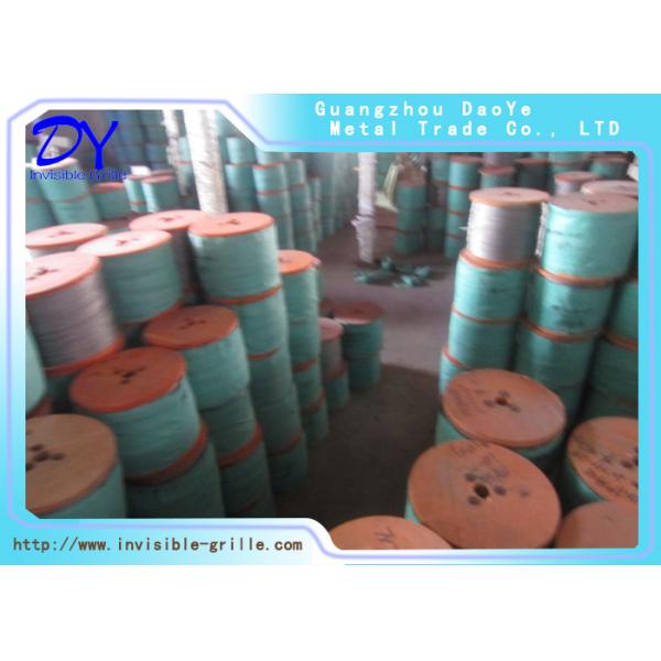 Invisible Nylon Coating Stainless Wire Rope For Home Safety