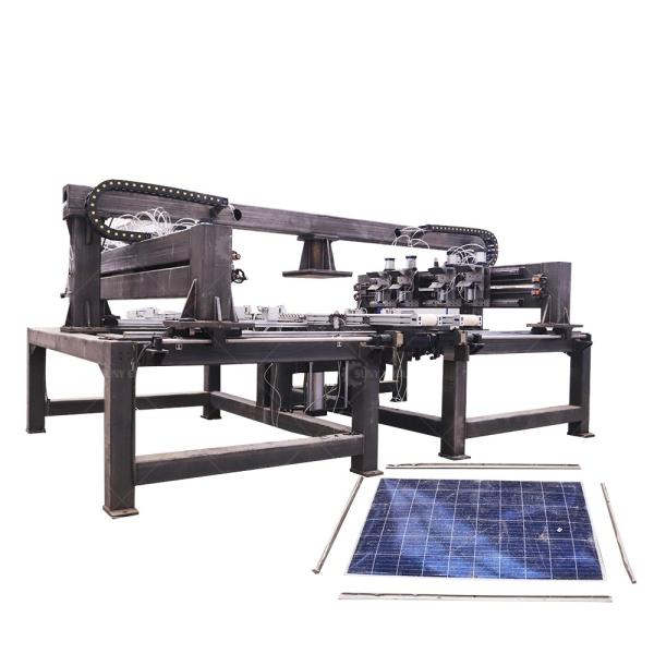 Used Solar Panel Aluminum Frame Removing Machine with 6-8 Times/Min Design