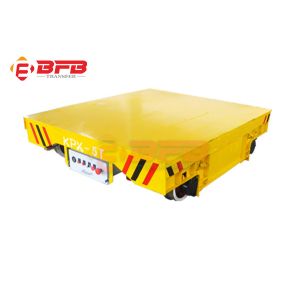 20m/Min 3 Ton Hydraulic Lifting Rail Transfer Cart
