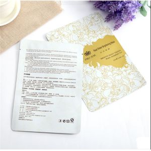 Four Side Seal Custom Pouches Packaging Carryhome Mask Bag