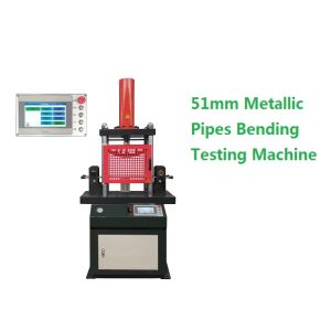 51mm Steel Metallic Pipes 160mm / Min Bending Testing Machine