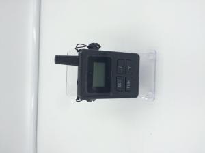 Quality E8 Ear - Hanging Wireless Tour Guide System Transmitter &amp; Receiver For Tourist Reception for sale