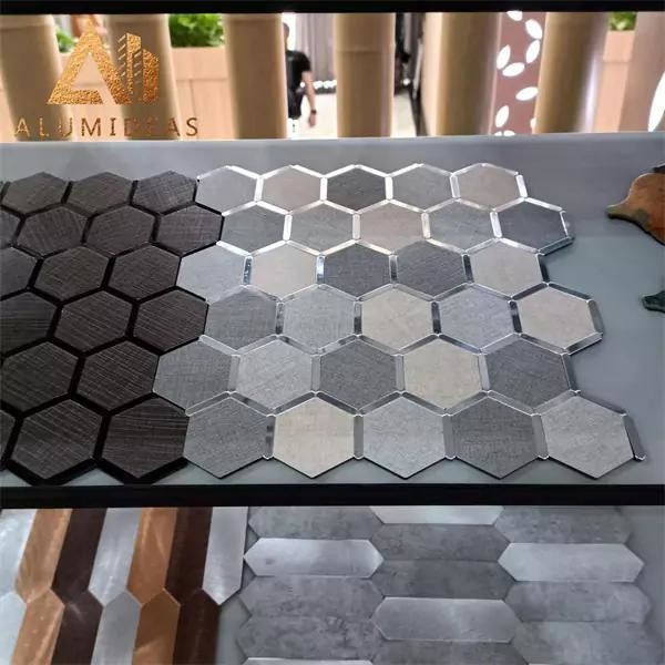 Buy Aluminum Composite Adhesive Mosaics Tiles at wholesale prices