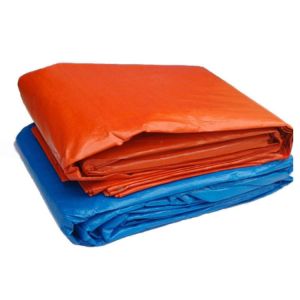 LDPE Coating 2m-50m Width Eyelets Waterproof HDPE PE Tarpaulin Sheet for