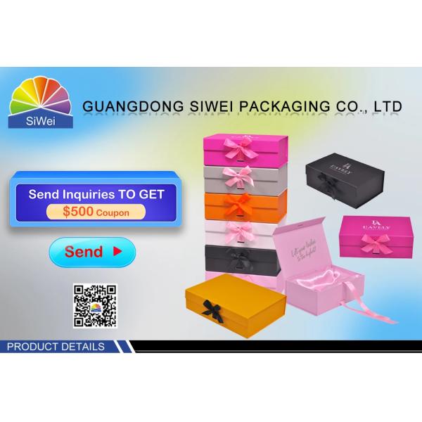 Factory Customization Paper Magnet Folding Gift Box Makeup Packaging Box