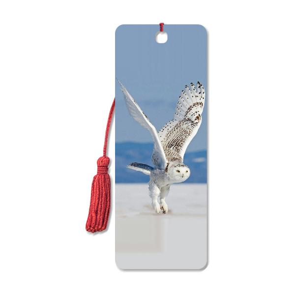 Buy CMYK 15.6X5.3cm Birds 3D Lenticular Bookmark With Tassels at wholesale prices