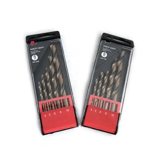 5pcs/ Set Steel Twist Alloy Drill Bit Diameter 4mm 5mm 6mm