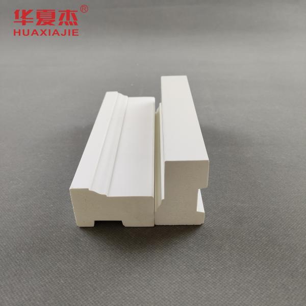 Buy 2'' PVC Brickmold Anti Corrosion PVC Trim Moulding For Interior Decoration at wholesale prices