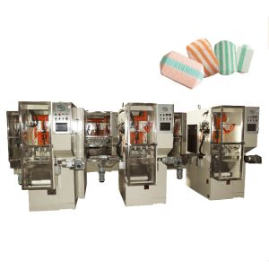China Pneumatic Electric Control Type Soap Making Machine Automatic Soap Stamper on sale