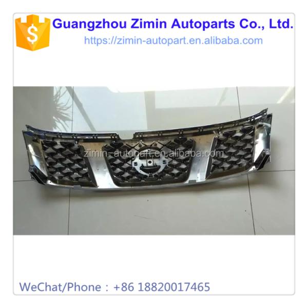 Excellent ABS Plastic Modified Chromed Middle Grille for Nissan Patrol Y60 2006-2008