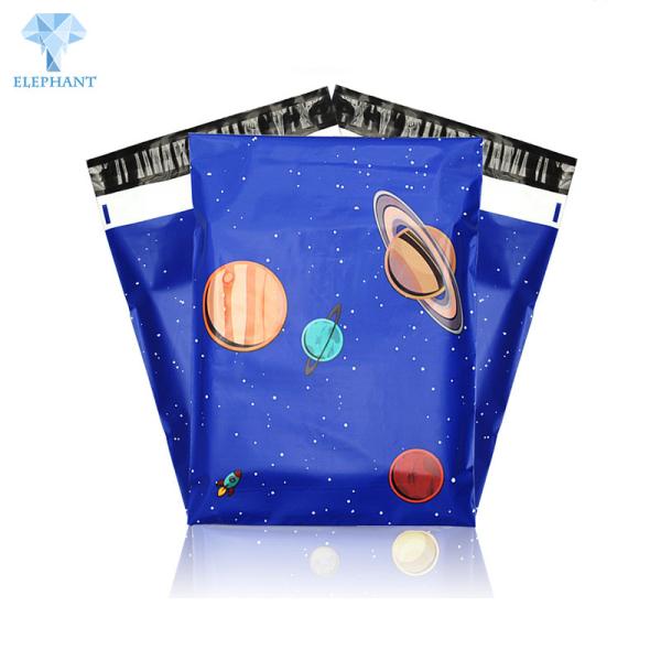 Buy CMYK Printing Patterned Custom Mailing Satchels 0.12mm Thickness at wholesale prices