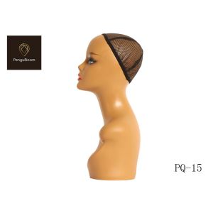 Standing Wig Training Mannequin Head 1.66kg Exquisite Makeup