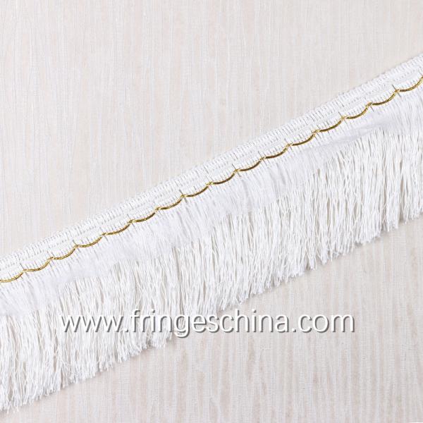 Latest decorative OEM custom design tassel fringe for curtain cushion trimmings