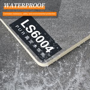 Bamboo Charcoal PVC Marble Wall Panel Sheet 1220*2440*8mm