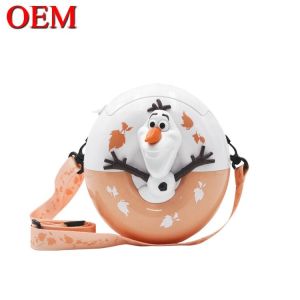 China Custom toy manufacturer Cute Plastic 3D Disney Figure Toy Popcorn Bucket For Christmas on sale