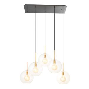 Yihaowo 140CM Brass Crystal Chandelier For Indoor Ceiling Mount Lighting