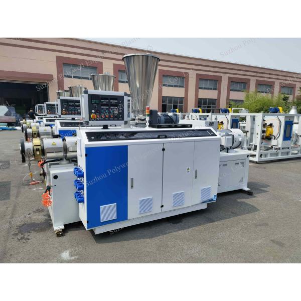 Buy PVC Plastic Pipe Extrusion Machine UPVC/CPVC 80mm 92mm at wholesale prices