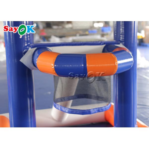 Inflatable Football Game Fire - Proof Inflatable Sports Games / Creative Kids Inflatable Basketball Water Shooting Game