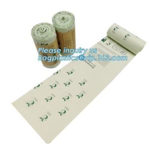 Compostable Recycle Biodegradable Food waste bag/disposable plastic garbage bag,