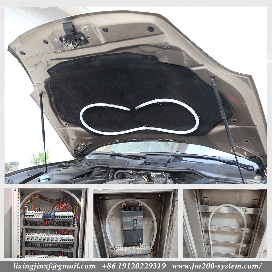 Compact Automatic Fire Suppression Tube with -40 to 80℃ Working Temperature and