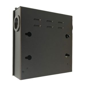 LightWeight Rack Mount Fiber Termination Box , Aluminum Ftth Distribution
