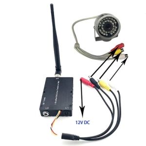 1.2GHz FPV Video Transmitter 5000mW 4 Channels 12V DC