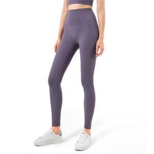 Colourful High Waisted Seamless Gym Leggings Snagging Resistance