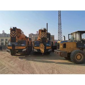 160T Orange All Terrain Mounted Crane Mobile Crane Hydraulic with Advanced Technology