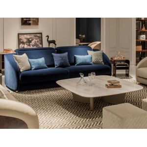 Rectangle Customized Coffee Table 1000mm Marble Luxury Couchtisch