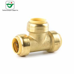 AB1953 Approved 1/2" 3/4" 1" Brass T Connector Fitting