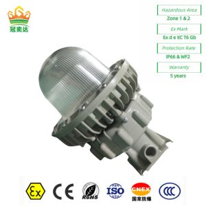 Safety Ex-Proof LED Lighting High Bay CEILING IP66 WF2 for Oil&Gas Zone 1 3000lm
