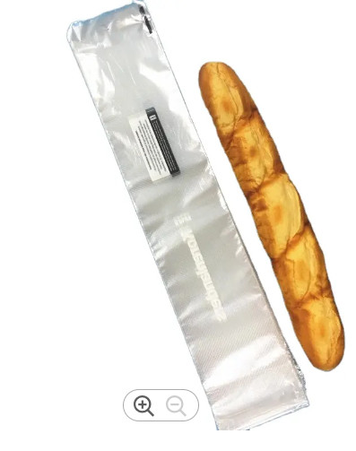 Buy OEM / ODM Poly Recycle Plastic Bread Bags Transparent Packaging at wholesale prices