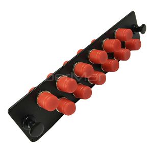 China FC Adapter Panel 12 Ports Loaded with 12 FC Multimode Adapter on sale
