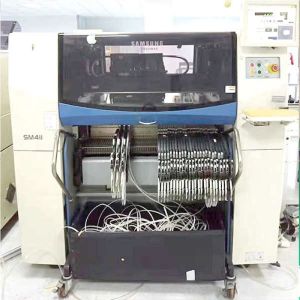 Samsung SM411 Pick And Place Machine 42000 CPH For High Precision Chips