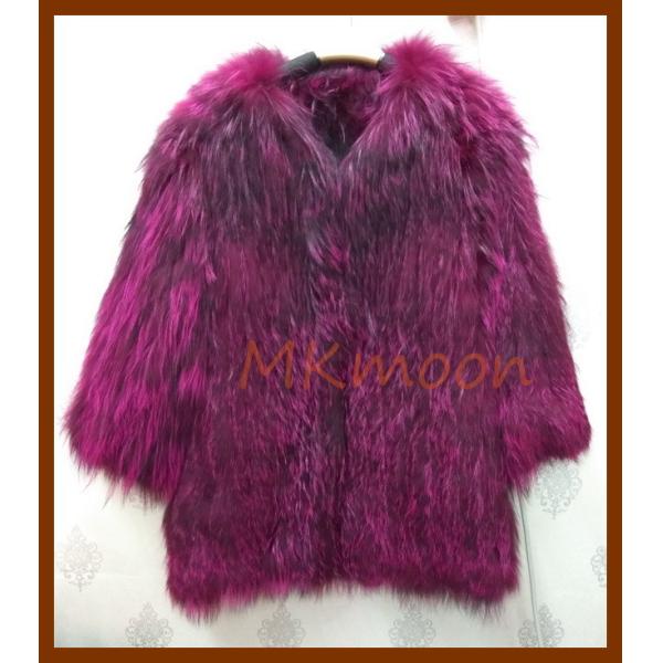 Buy knitted Fox fur coat -R125# at wholesale prices