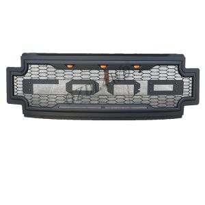 Quality 2019 Ford F250 Super Duty Raptor Grill Mesh With Amber Lights / Truck Accessories for sale